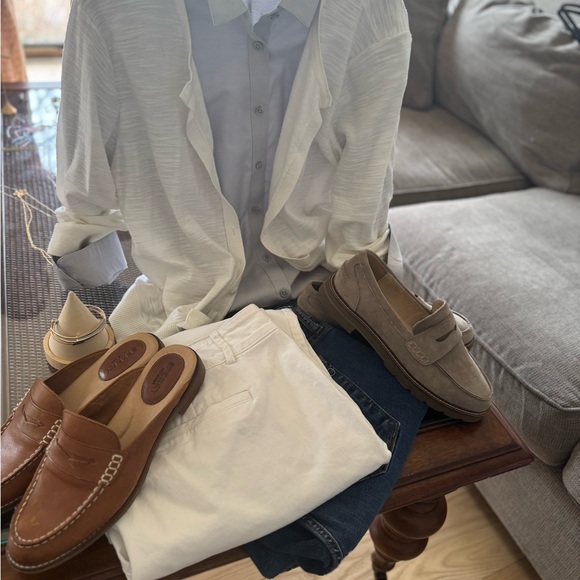 Brown Leather Loafers - Picture 4 of 5